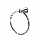 Giulini Giovanni Ibisco Crystal Reling Okrągły Ścienny chrom RG1118/S