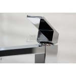      Gessi Rettangolo Bateria umywalkowa jednootworowa bez korka chrom 20002.031