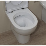Flaminia Quick Miska WC stojąca 51x36 cm bez kołnierza Biały QK117G