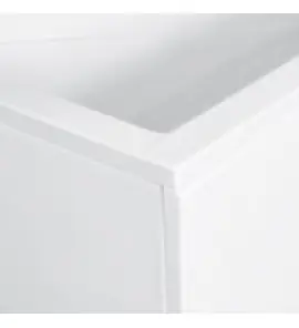 Besco Modern Obudowa prostokątna 150x70 biała OAP-150-UNI