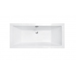Besco Quadro Wanna prostokątna 175x80 biała WAQ-175-PK