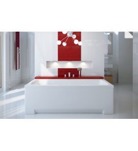 Besco Optima Wanna prostokątna 140x70 biała WAO-140-PK
