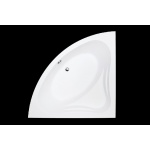 Besco Mia Wanna narożna 140x140 biała WAM-140-NS