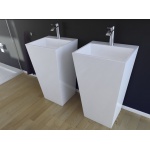 Besco Vera Umywalka Wolnostojąca 40x50 biała UMD-V-WO
