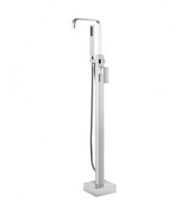 Besco Modern Bateria Wannowa Wolnostojąca chrom BW-MI-CH