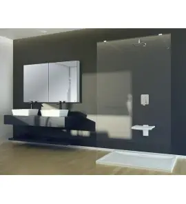 Besco Aveo Due Ścianka Boczna Prysznicowa Walk In 90x195 AVD-90-195C
