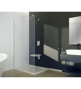 Besco Aveo Ścianka Boczna Prysznicowa Walk In 140x195 AV-140-195-C