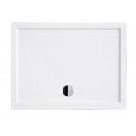 Besco Alpina Brodzik Prostokątny SlimLine 100x80 biały BAA-108-P