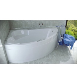 Besco Ada Wanna asymetryczna Lewa 140x90 biała WAA-140-NL