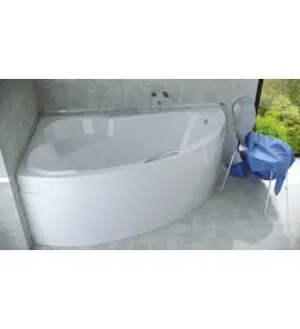 Besco Ada Wanna asymetryczna Lewa 140x90 biała WAA-140-NL