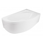 Besco Cornea Wanna asymetryczna Prawa 140x80 biała WAC-140-NP