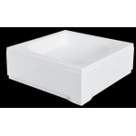 Besco Ares Brodzik Kwadratowy 80x80 biały BAA-80-KW