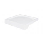 Besco Oskar Brodzik Kwadratowy 80x80 biały BAO-80-PK