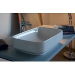 Kerasan Tribeca Umywalka Stawiana Na Blat 60x38 cm Biała 514101