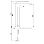 KOHLMAN EXPERIENCE Bateria umywalkowa 1-otworowa czarny mat QB170EB