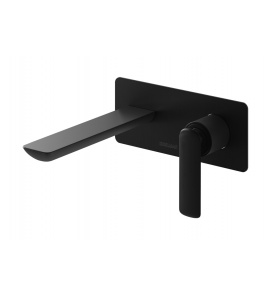 KOHLMAN EXPERIENCE Bateria umywalkowa podtynkowa czarny mat QW185EB