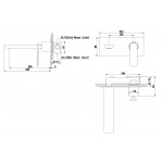 KOHLMAN EXPERIENCE Bateria umywalkowa podtynkowa czarny mat QW185EB