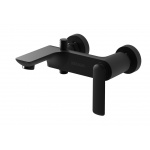 KOHLMAN EXPERIENCE Bateria wannowo-natryskowa ścienna czarny mat QW110EB
