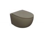 Esedra Bull WC Wiszący NO-RIM 53x36 cm caffe CFWCSBLR