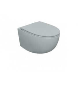 Esedra Bull WC Wiszący NO-RIM 53x36 cm ghiaccio GHWCSBLR