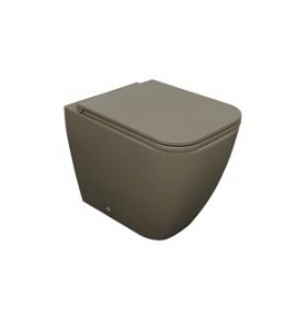 Esedra Quadra WC Stojący 55x36 cm caffe CFWCQD