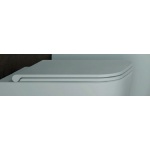 Esedra Quadra Deska Sedesowa Wolnoopadająca z funkcją Quick Release ghiaccio GHCWQDRF