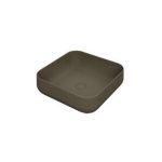 Esedra Qube 1 Umywalka Stawiana na Blat 44x44 cm caffe CFLVQ1