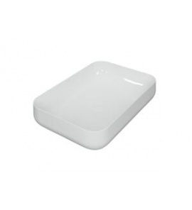 Esedra Qube 3 Umywalka Stawiana na Blat 62x44 cm biała LVQ3