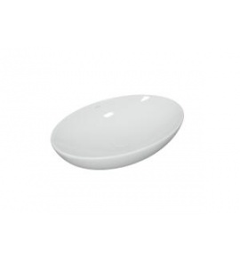 Esedra Flat 2 Umywalka Stawiana na Blat 60x40 cm biała LVF2
