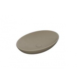 Esedra Flat 2 Umywalka Stawiana na Blat 60x40 cm sabbia SALVF2