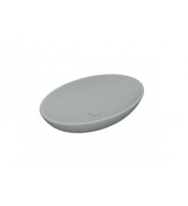 Esedra Flat 2 Umywalka Stawiana na Blat 60x40 cm ghiaccio GHLVF2