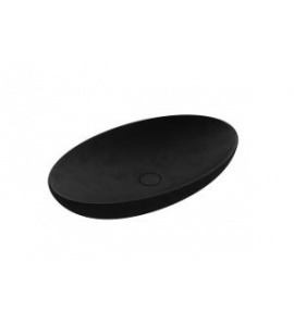 Esedra Flat 3 Umywalka Stawiana na Blat 70x41 cm grafite MBLVF3