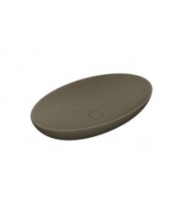 Esedra Flat 3 Umywalka Stawiana na Blat 70x41 cm caffe CFLVF3