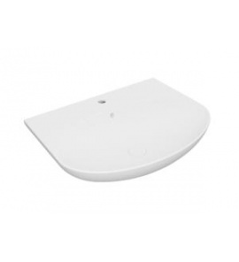 Esedra Flat 4 Umywalka Stawiana na Blat/Ścienna 69x54 cm panna MWLVF4