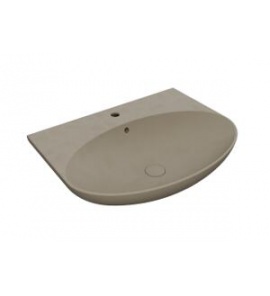 Esedra Flat 4 Umywalka Stawiana na Blat/Ścienna 69x54 cm sabbia SALVF4