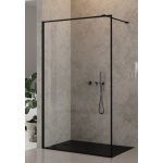 New Trendy New Modus Black Ścianka Prysznicowa Walk-In z ramką dekoracyjną 90x200 cm czarna EXK-0106