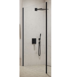 New Trendy New Modus Black Ścianka Prysznicowa Walk-In 130x200 cm czarna EXK-0069