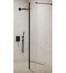 New Trendy New Modus Black Ścianka Prysznicowa Walk-In 50x200 cm czarna EXK-0089
