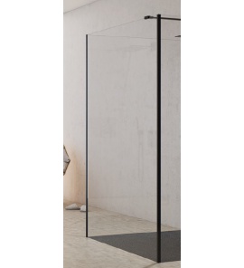 New Trendy New Modus Black Ścianka Prysznicowa Walk-In 120x200 cm czarna EXK-0075
