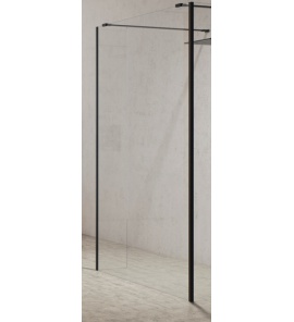 New Trendy New Modus Black Ścianka Prysznicowa Walk-In 100x200 cm czarna EXK-0091