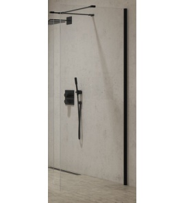 New Trendy New Modus Black Ścianka Prysznicowa Walk-In 80x200 cm czarna EXK-0096