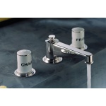 THG Faubourg Bateria umywalkowa 3-otworowa z korkiem automatycznym chrom G2K.A02.151