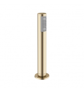 Crosswater MPRO Follow Me Słuchawka z wężem i odpływem na brzeg wanny brushed brass PRO812F