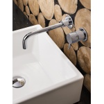Crosswater MPRO Bateria umywalkowa ścienna podtynkowa bez korka chrom PRO120WNC