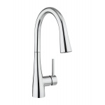 Crosswater Cucina Bateria kuchenna z wyciaganą wylewką 2-strumieniową chrom CO714DC