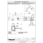 Ritmonio Taormina Bateria umywalkowa podtynkowa chrom PR35AZ101CRL