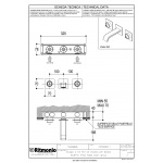 Ritmonio Taormina Bateria umywalkowa podtynkowa bez korka chrom PR35AR201CRL