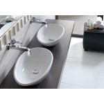 Victoria+Albert Napoli Umywalka Stawiana na Blat 57x34,5cm Biała mat VB-NAP57M-SM-NO