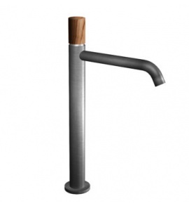 Bongio Time2020 Wood Basic Bateria umywalkowa wysoka jednootworowa brushed stainless steel 69532AS00