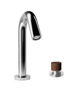 Bongio Time2020 Wood Bateria umywalkowa 2-otworowa brushed stainless steel 69502AS00